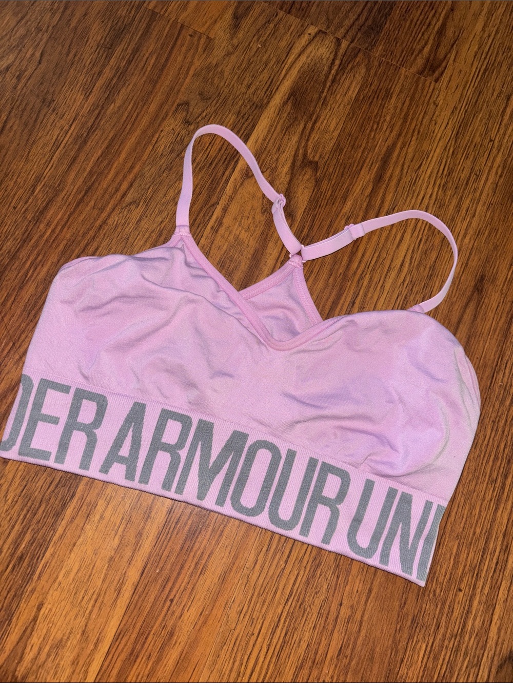 Under Armour Light Pink Sports Bra